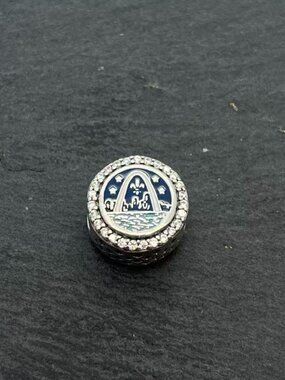 Pandora Saint Louis Gateway Arch Exclusive Bead Charm Sterling Silver Jewelry
